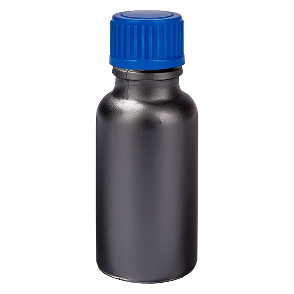 20ml fles 11mm SV blauw STD BlackLine UT18/20 20ml fles 11mm SV blauw STD BlackLine UT18/20