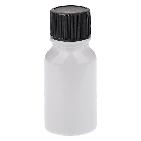 10 ml druppelflesje 1 mm zwart standaard sluiting WhiteLine UT18/10