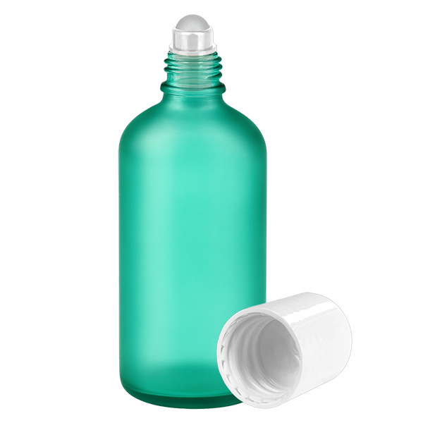 100ml roll-on fles wit STD GreenLine UT18/100 100ml roll-on fles wit STD GreenLine UT18/100