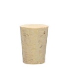 Tapse kurk - natuurlijk kurk - 15/18 mm, hoogte 22 mm Tapse kurk - natuurlijk kurk - 15/18 mm, hoogte 22 mm