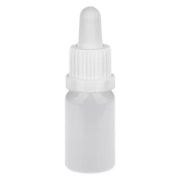 10 ml pipetflesje wit originele sluiting WhiteLine UT18/10 10 ml pipetflesje wit originele sluiting WhiteLine UT18/10