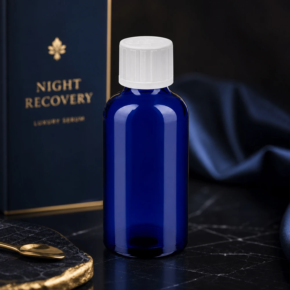 50ml fles UT18/50 Standaard met robuust glas voor langdurig en veilig bewaren