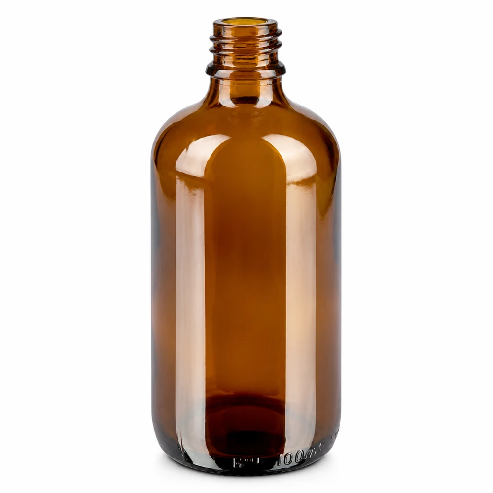 100ml spuitfles geel/tr. STD BrownLine UT18/100 Apothekersfles 100ml bruin transparant met sprayfunctie voor natuurlijke cosmetica en aromatherapie