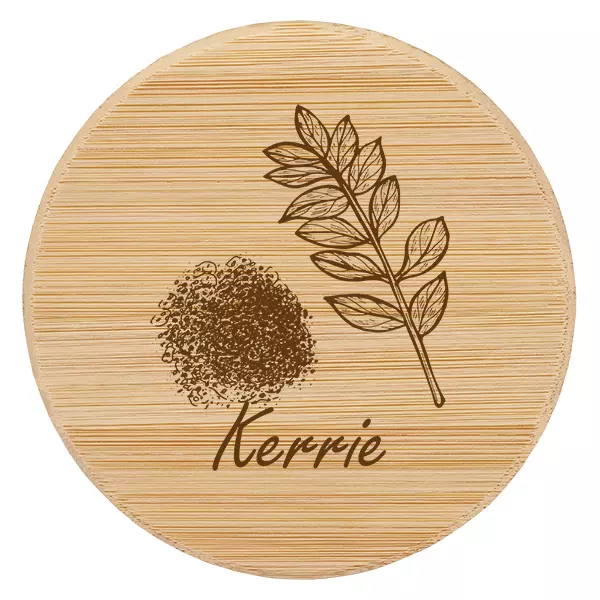 Houten deksel "Kerrie" voor WECK RR60 Houten deksel "Kerrie" voor WECK RR60
