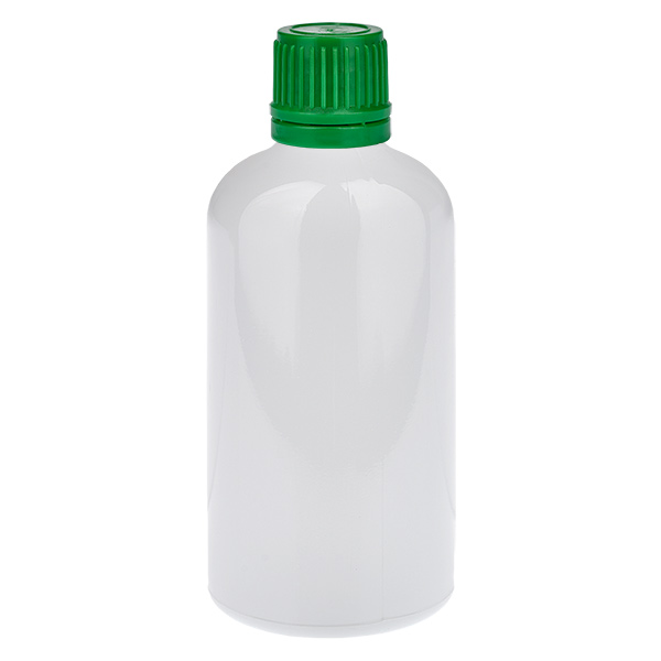 100 ml fles 11 mm schroefdop groen Originaliteitsdop WhiteLine UT18/100