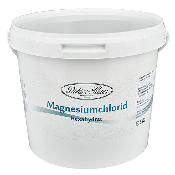 5kg Doktor-Klaus magnesiumchloride 6-hydraat E511 5kg Doktor-Klaus magnesiumchloride 6-hydraat E511