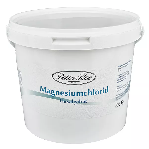 5kg Doktor-Klaus magnesiumchloride 6-hydraat E511 5kg Doktor-Klaus magnesiumchloride 6-hydraat E511