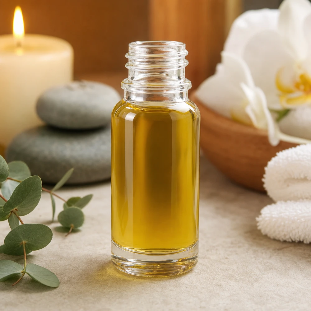 Compact 10ml ApoGlas apothekersflesje in kristalhelder ontwerp voor aromatherapietoepassingen