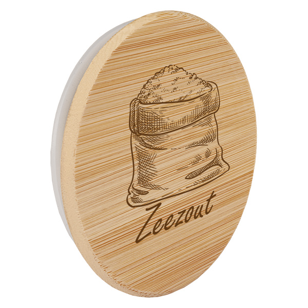Houten deksel "Zeezout" voor WECK RR60 Houten deksel "Zeezout" voor WECK RR60