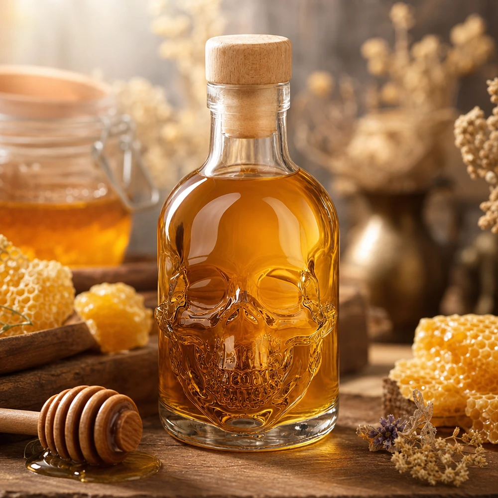 200 ml glazen fles Jack met houten kurk UNiTWIST®