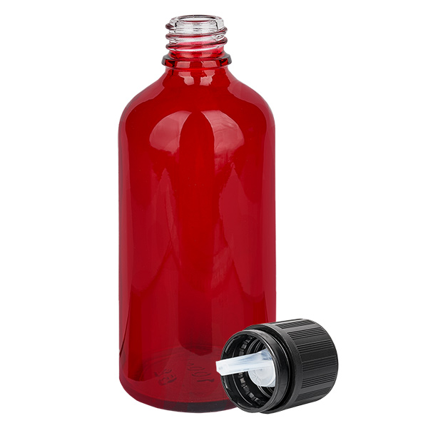 100ml druppelflacon 1mm s. OV KiSi Bli RoodL. UT18/100 100ml druppelflacon 1mm s. OV KiSi Bli RoodL. UT18/100