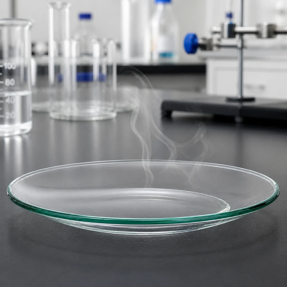 Veelzijdige glazen schaal van 110 mm voor verdamping en kristallisatie in het laboratorium