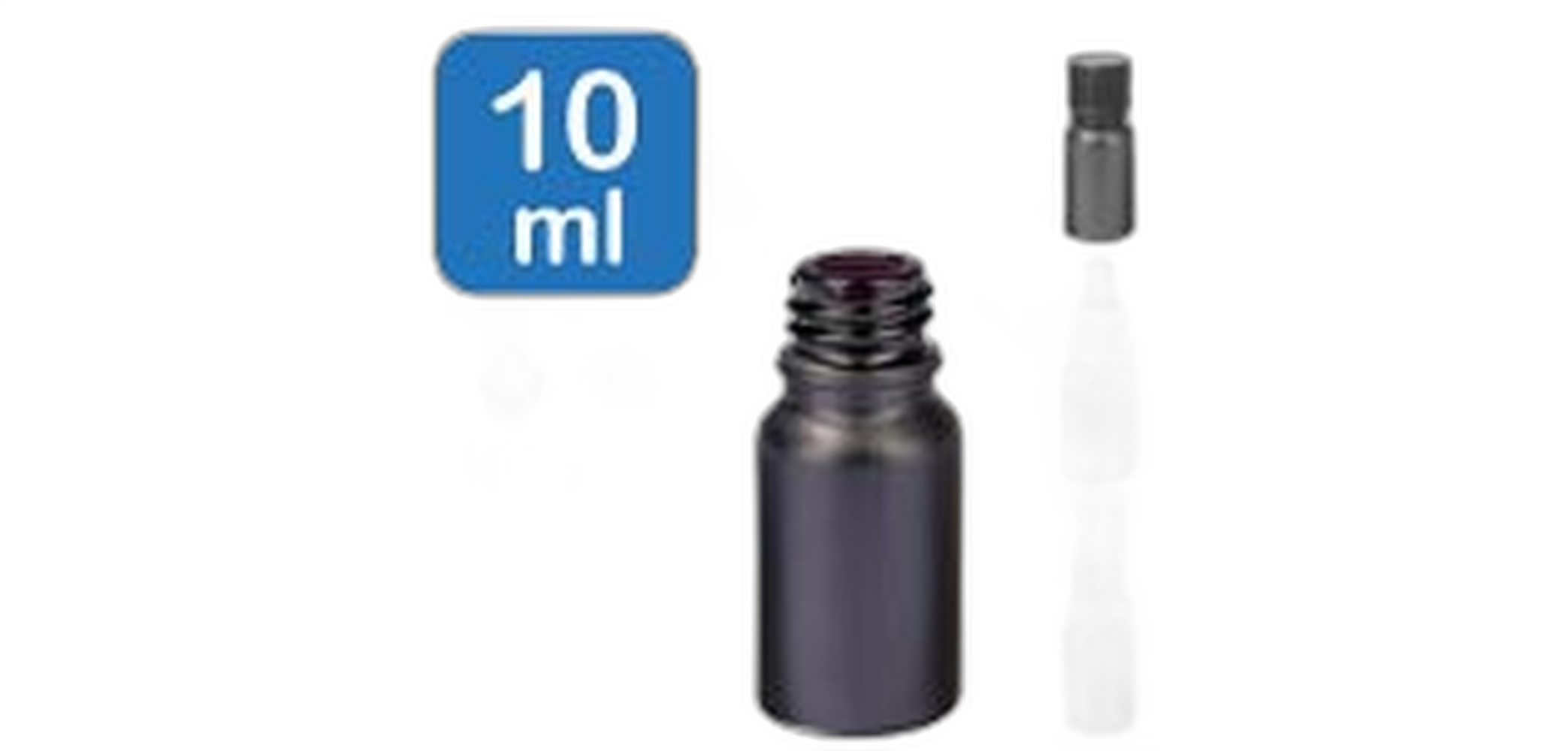 10ml BlackLine apothekersflacons UT18