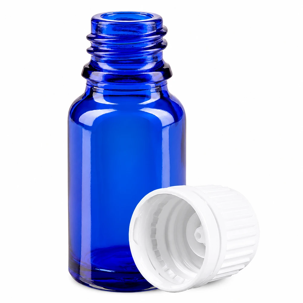10ml flesje 11mm SV wit OV BlueLine UT18/10