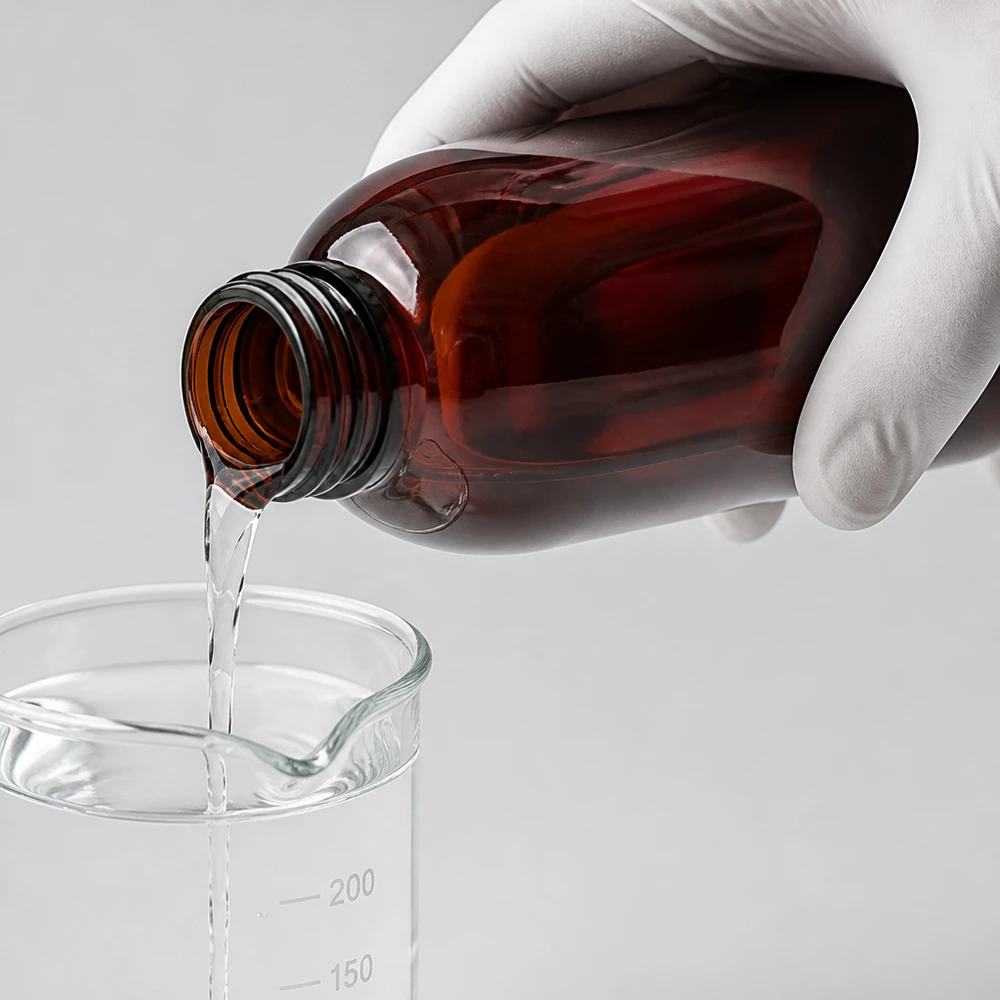 50 ml PET medicijnfles met verstuiver zwart GCMI 28/410 incl. dop transparant, standaard Pharmagerechte braune PET Flasche 250ml mit manipulationssicherem Verschluss für Laborflüssigkeiten
