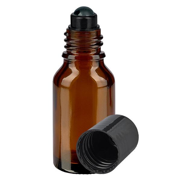 Glas deostick fles bruin 30ml, lege deo roller (Roll On) Glas deostick fles bruin 30ml, lege deo roller (Roll On)