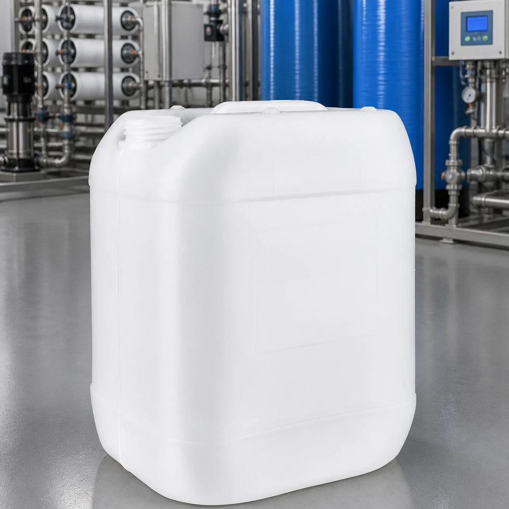 Ruim vloeistofreservoir van 20 liter zonder afsluiting voor waterzuiveringsinstallaties