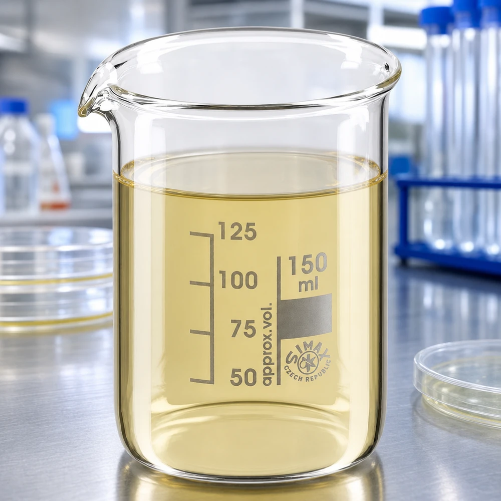Transparant bekerglas 150 ml met lage vorm en schenktuit voor professionele laboratoriumtoepassingen