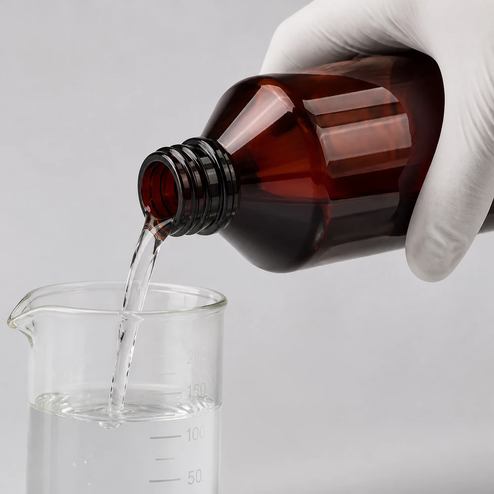 Lichtundurchlässige braune 500ml PET Flasche mit Schraubgewinde für empfindliche Flüssigkeiten