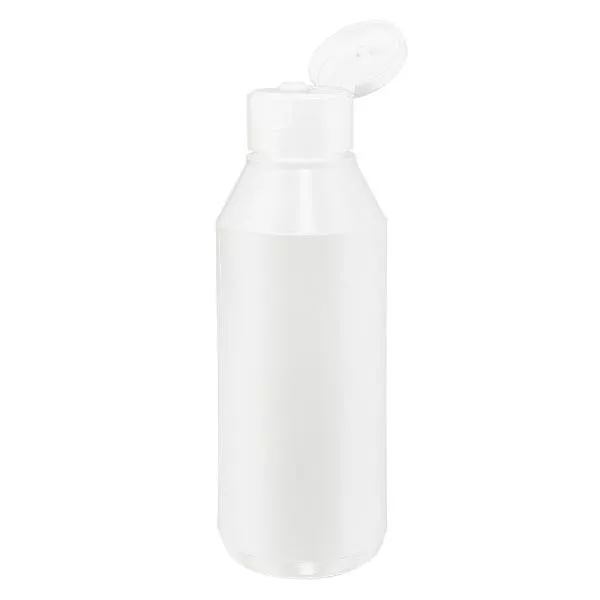 Lotionfles van 250 ml met scharnierend deksel