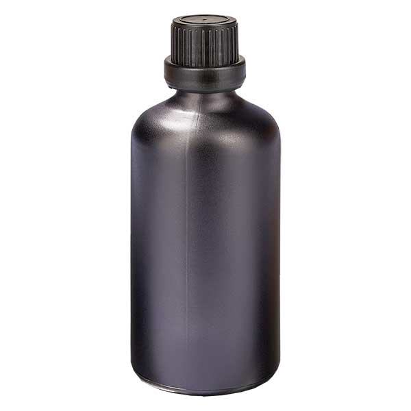 100 ml fles 11 mm, schroefsluiting met garantielsluiting (OV), BlackLine UT18/50 UNiTWIST 100 ml fles 11 mm, schroefsluiting met garantielsluiting (OV), BlackLine UT18/50 UNiTWIST