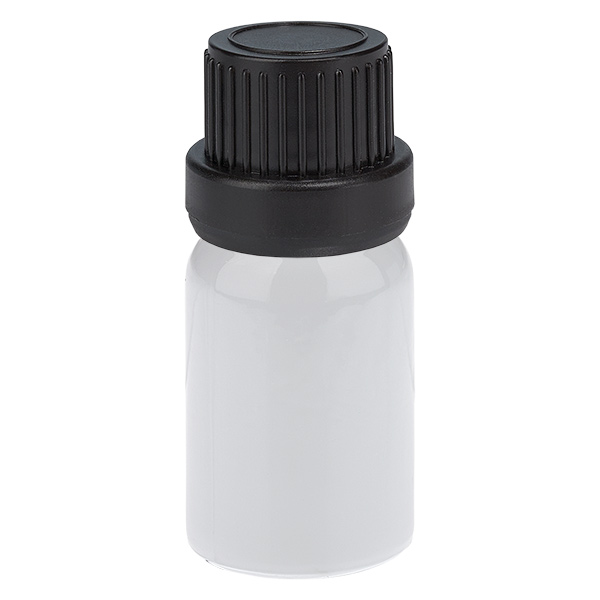 5 ml druppelflesje 2 mm zwart originele sluiting WhiteLine UT18/5