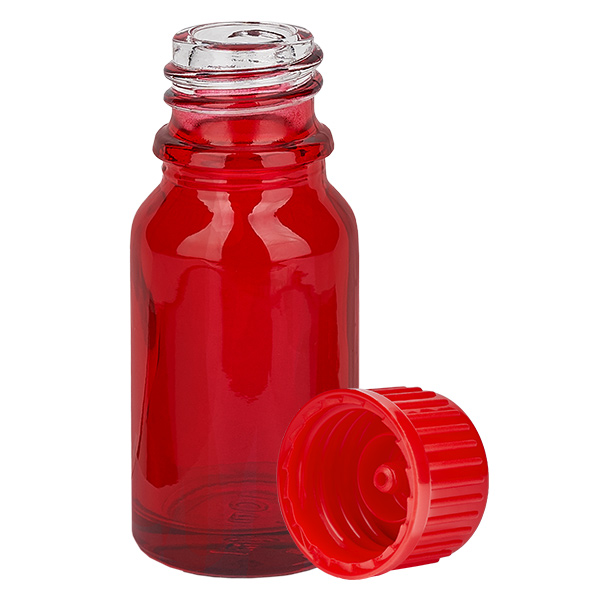 10ml fles 11mm SV rood STD RedLine UT18/10 10ml fles 11mm SV rood STD RedLine UT18/10