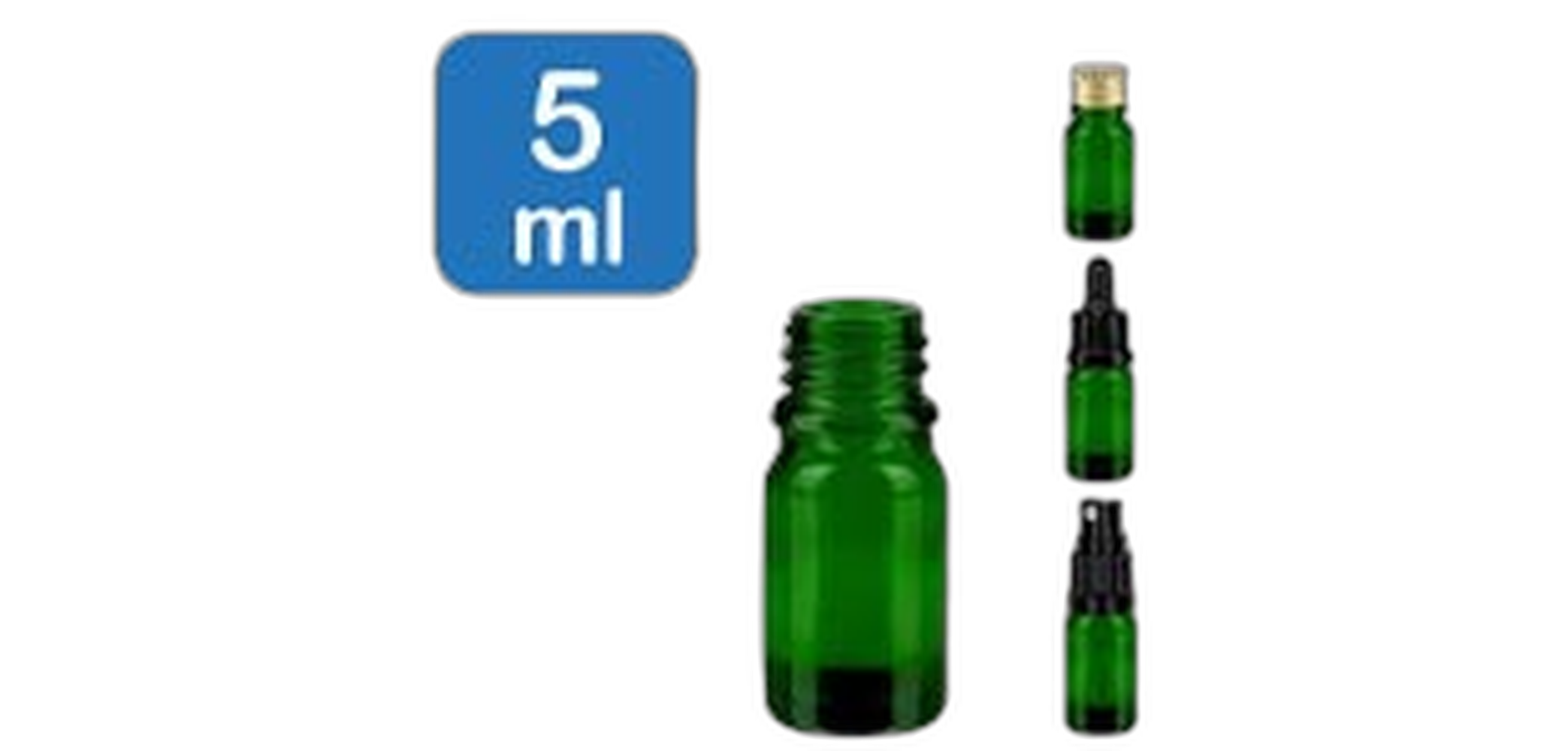 5ml GreenLine apothekersflacons UT18