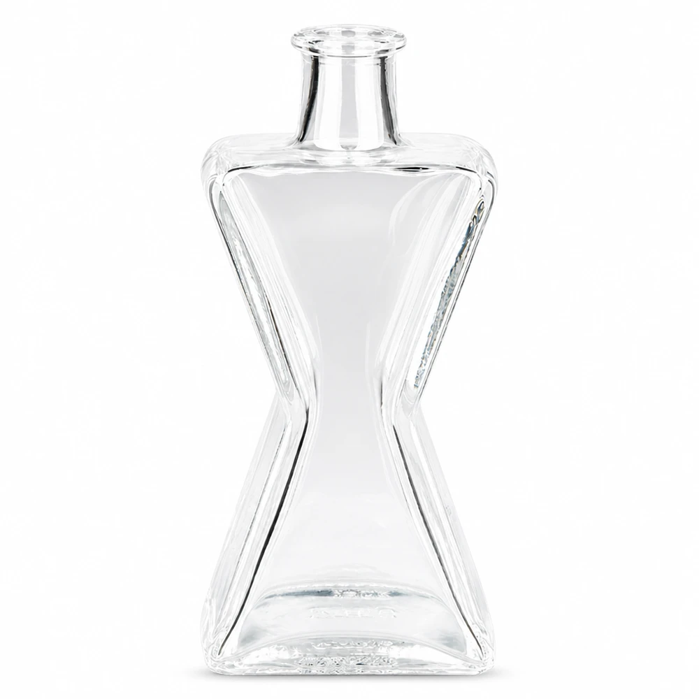 200 ml glazen fles 200ml Glasflasche "Star" ohne Verschluss UNiTWIST zonder sluiting UNiTWIST® 200ml glazen fles Ster transparant zonder dop UNiTWIST parfumfles met elegant design