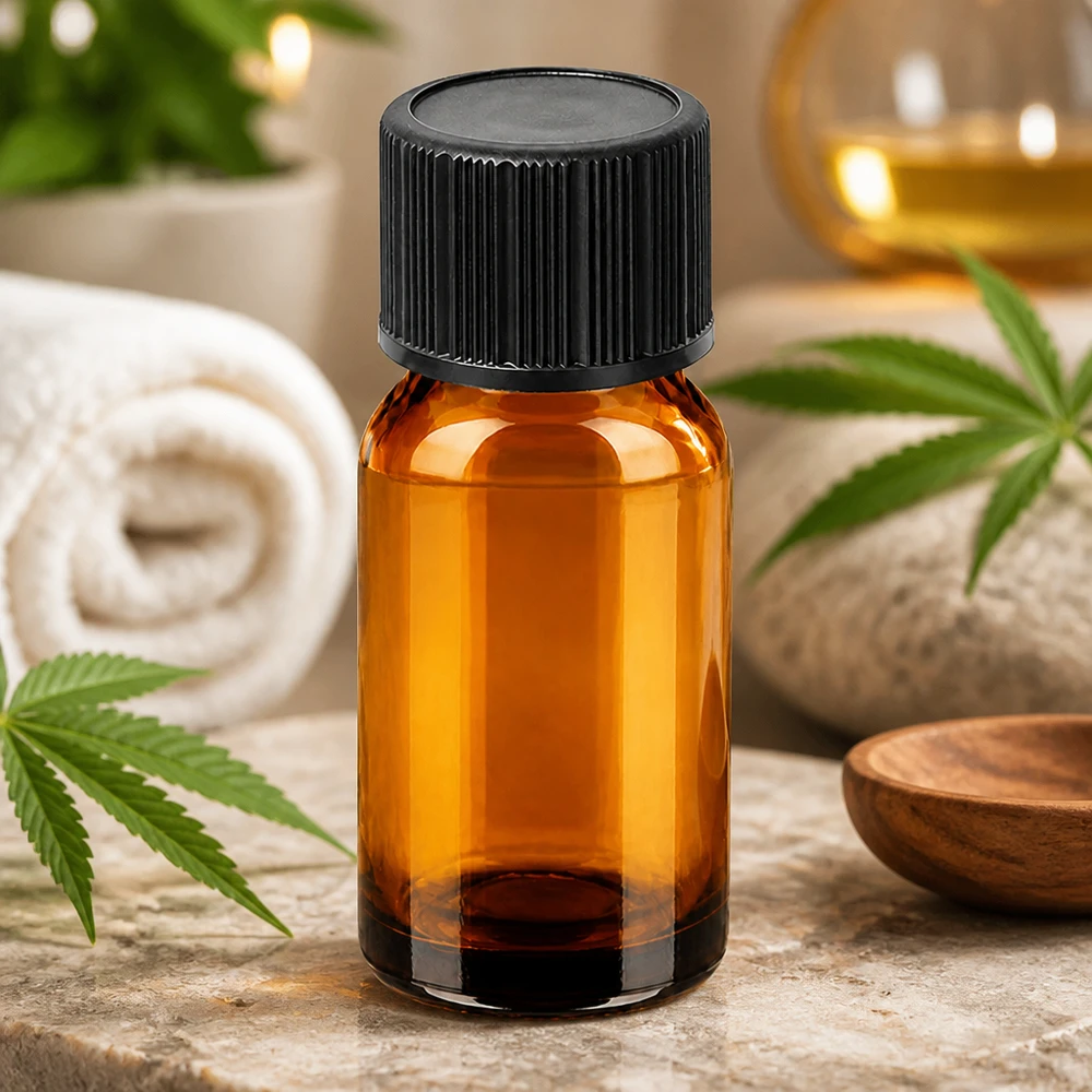10ml druppelflacon BrownLine serie met lichtbeschermend amberkleurig glas voor natuurlijke extracten
