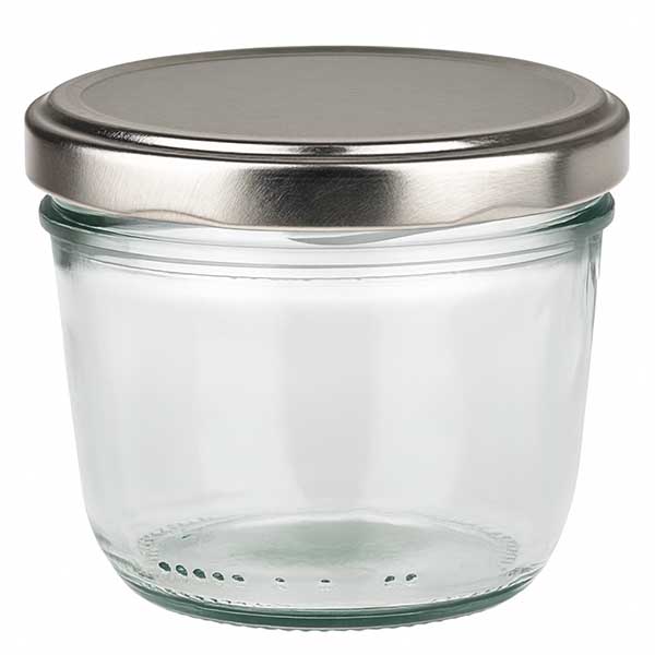 230ml bekers met BasicSeal deksel zilver UNiTWIST