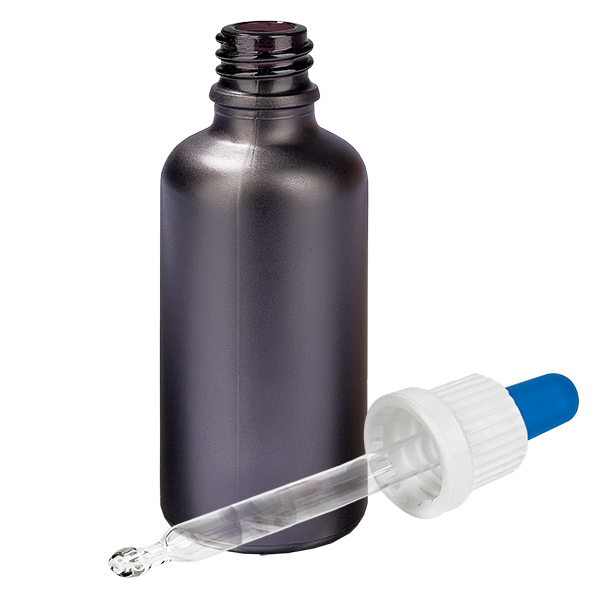 50ml pipetfles wit/blauw OV BlackLine UT18/50 50ml pipetfles wit/blauw OV BlackLine UT18/50