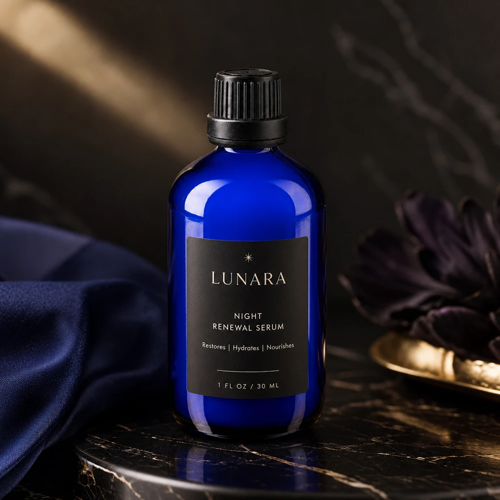 Blauwe glazen flessen 100ml met zwart druppelsluiting 2mm VR Glazen flesje van 100 ml met UV-bescherming, kobaltblauw, met originaliteitssluiting voor natuurlijke cosmetica