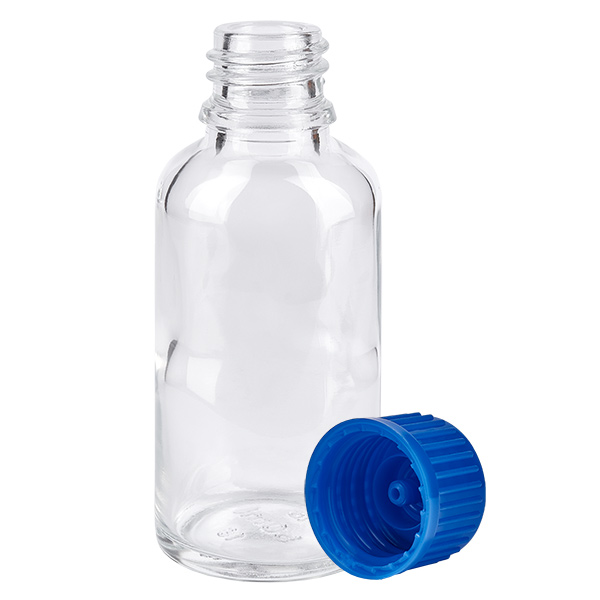 30ml fles 11mm SV blauw STD ClearLine UT18/30 30ml fles 11mm SV blauw STD ClearLine UT18/30