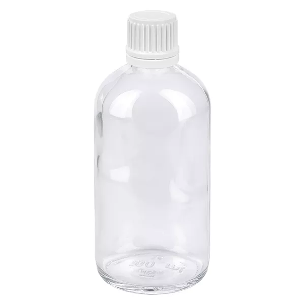 100ml flacon 11mm SV wit OV ClearLine UT18/100