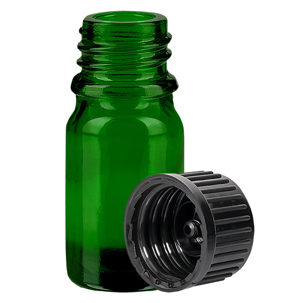 5ml flessenglazen 11mm SV zwart OV GreenLine UT18/5 5ml flessenglazen 11mm SV zwart OV GreenLine UT18/5