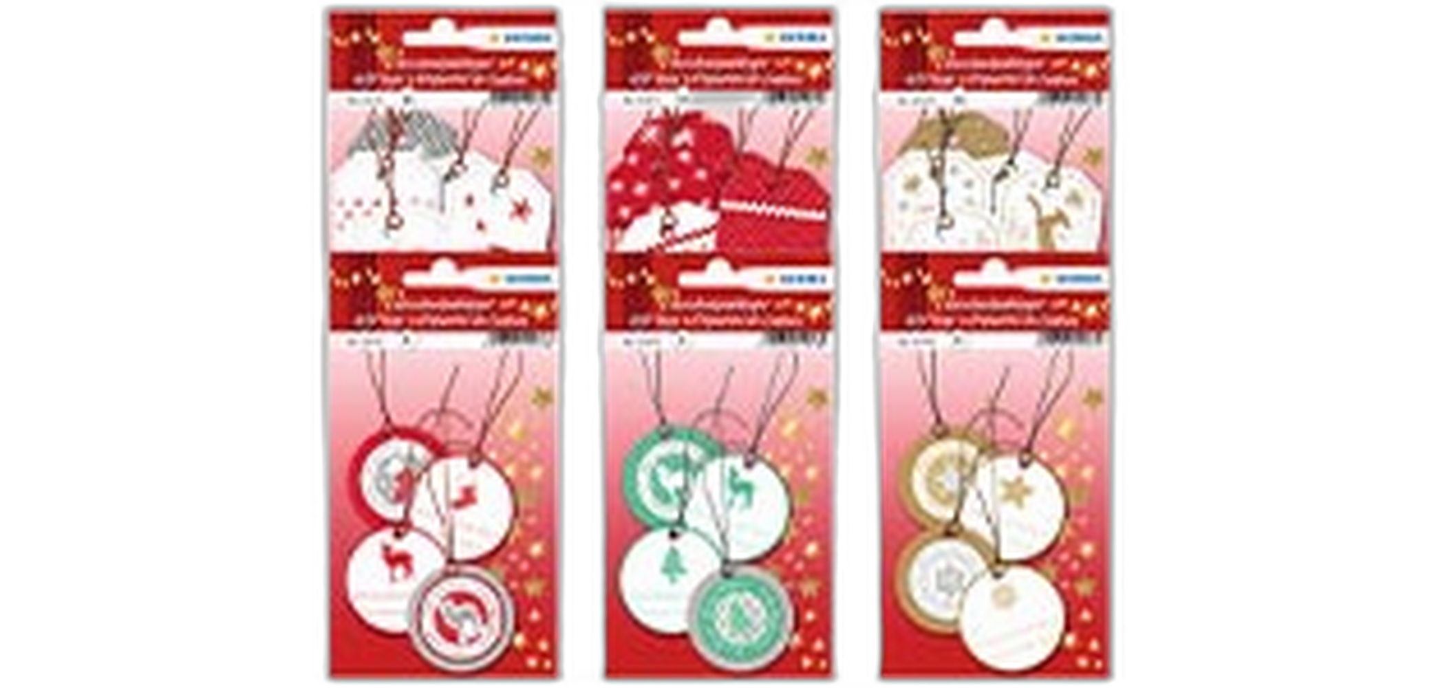 Geschenklabels voor Kerstmis