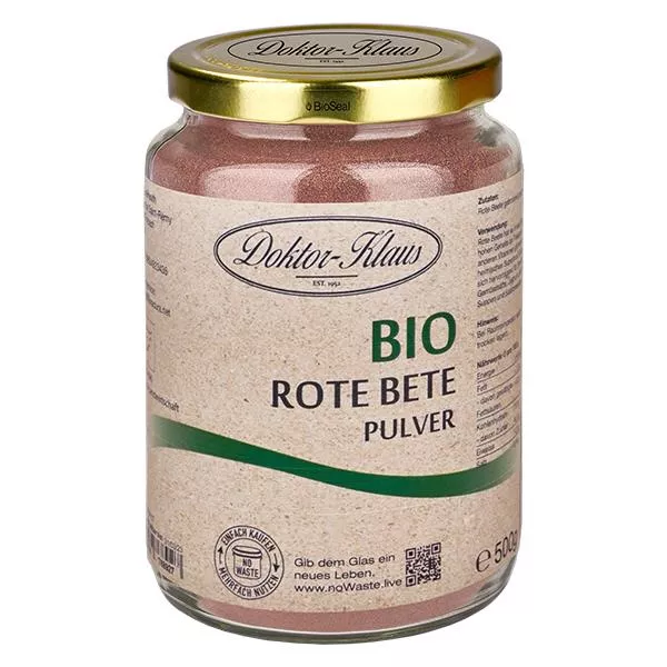 500 g biologische bietenpoeder Doktor-Klaus noWaste 500 g biologische bietenpoeder Doktor-Klaus noWaste
