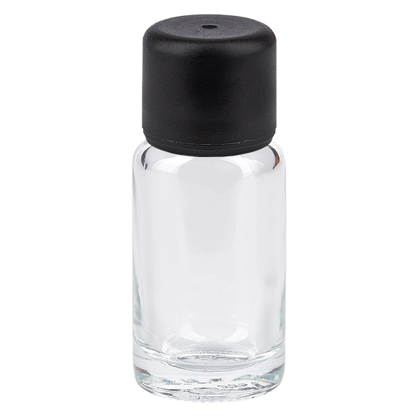 10ml flacon 6mm SV zwart STD ClearLine UT18/10 10ml flacon 6mm SV zwart STD ClearLine UT18/10