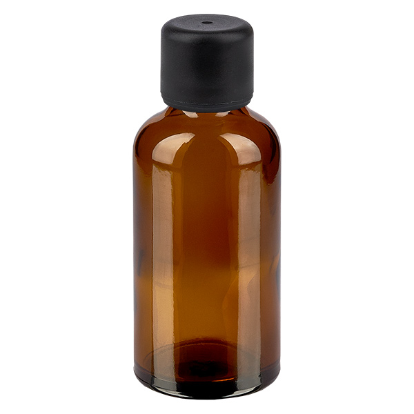 50ml fles 6mm SV zwart STD BrownLine UT18/50 50ml fles 6mm SV zwart STD BrownLine UT18/50