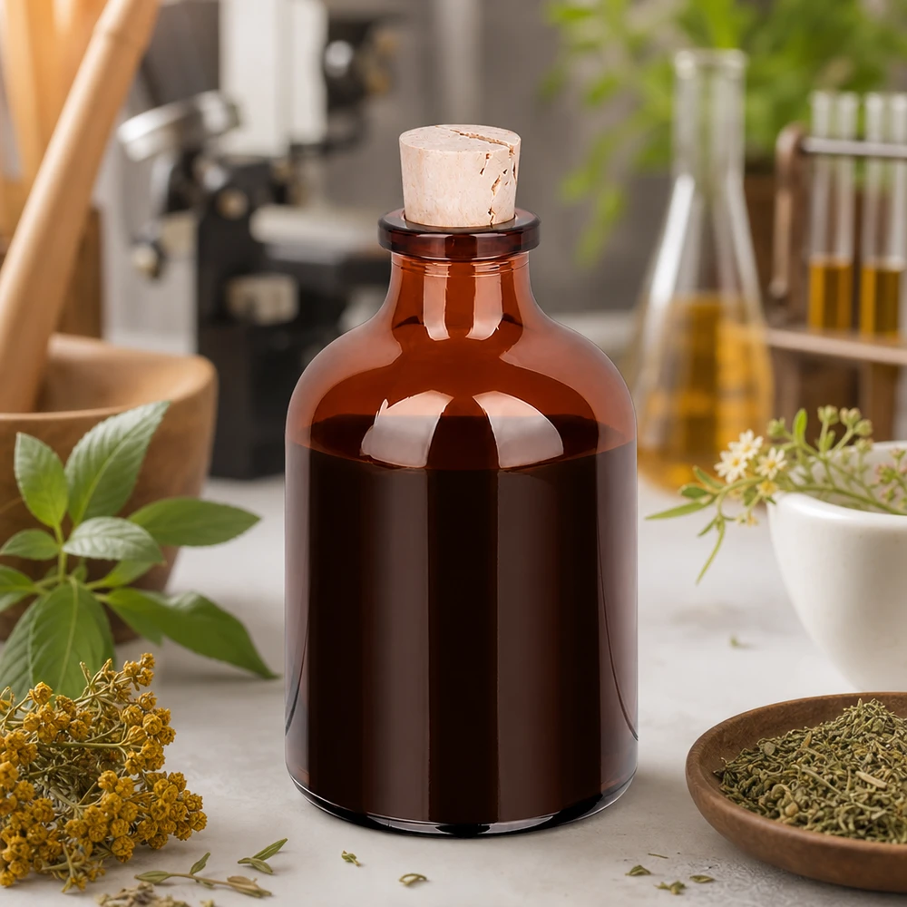 Injectiefles bruin glas 50ml met kurk 11/14mm Kompakte Braunglasflasche mit Korken 11/14mm für Tinkturen und Aromatherapie