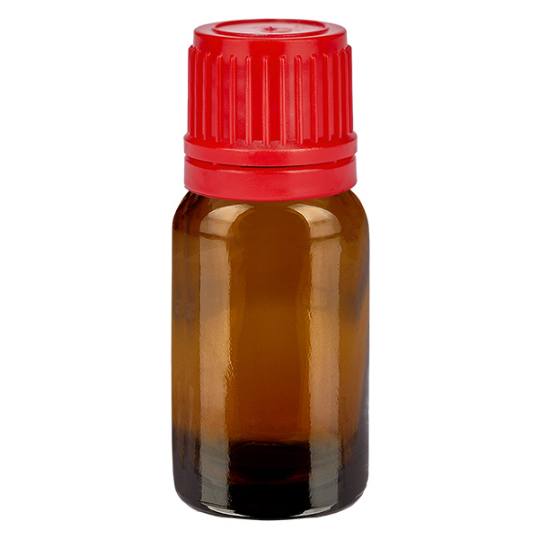 10ml flesje 11mm SV rood OV BrownLine UT18/10