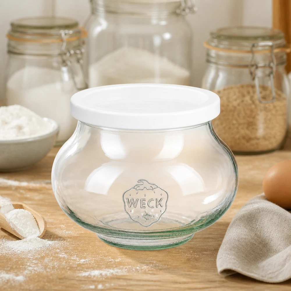 WECK RR80 sierglas van 560 ml met vershouddeksel
