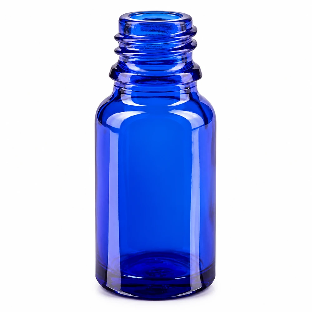 Hoogwaardige 10ml spuitfles blauw transparant BlueLine UT18 10 gemaakt van robuust glas