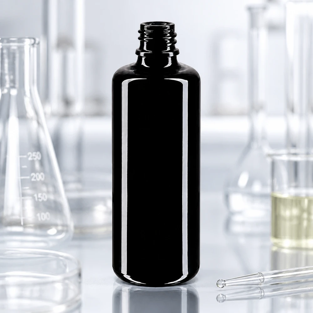 Miron violet glazen druppelfles Orion 100ml met robuust materiaal voor langdurig bewaren