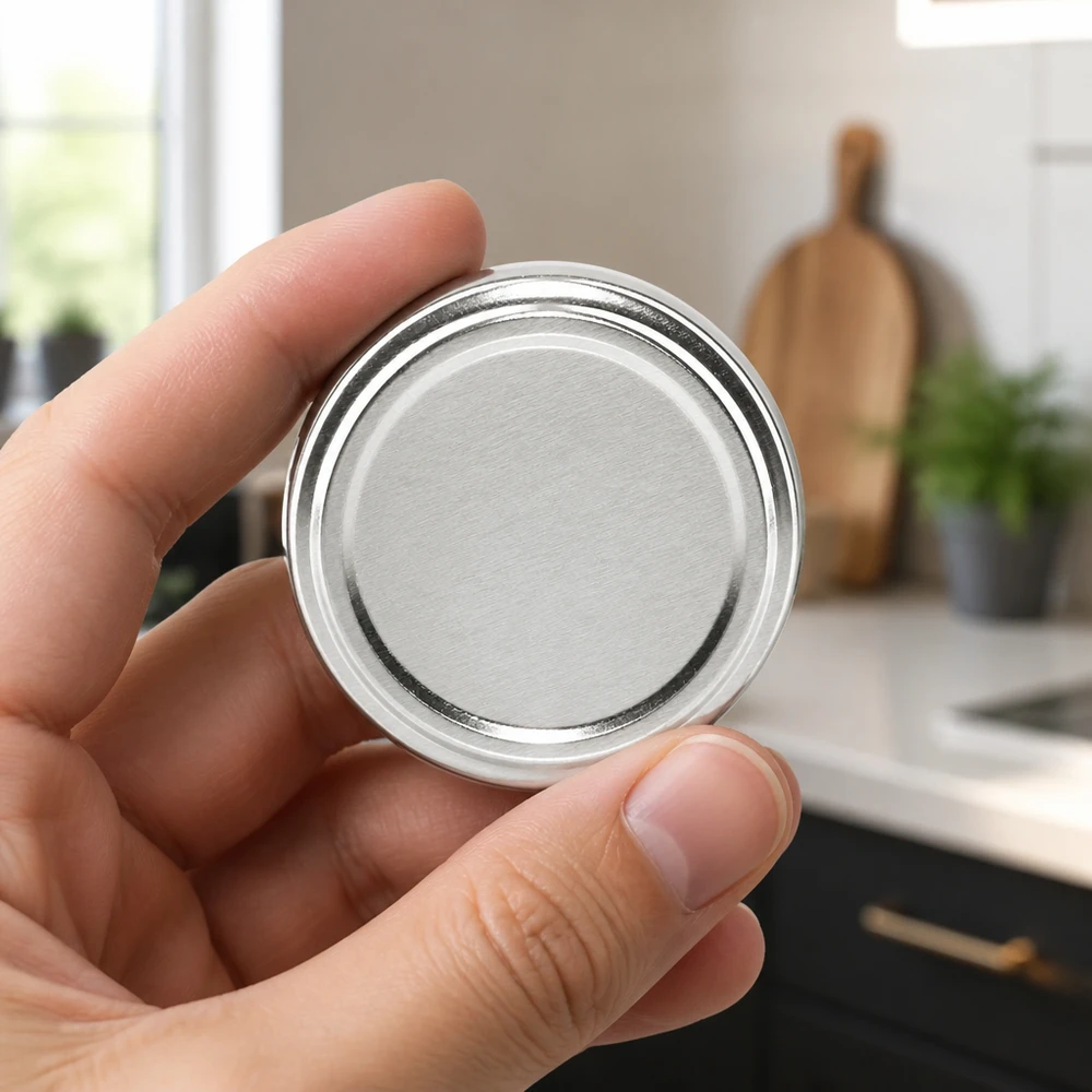UNiTWIST TO63 afsluitdeksel 63 mm, mat zilverkleurig, voor de keuken