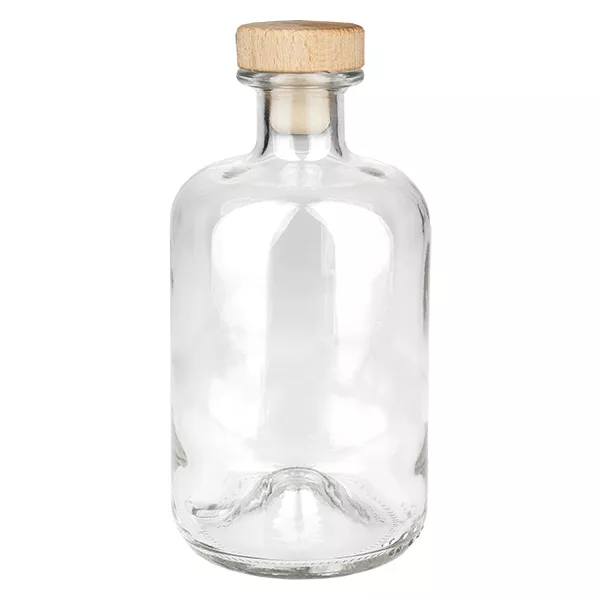 500 ml apothekersfles Luna met houten handvat en kurk UNiTWIST® 500 ml apothekersfles Luna met houten handvat en kurk UNiTWIST®