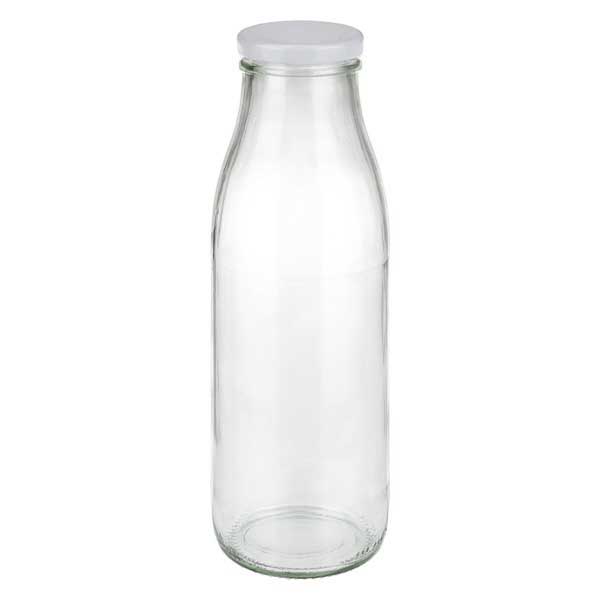 500ml fles met BasicSeal deksel wit UNiTWIST