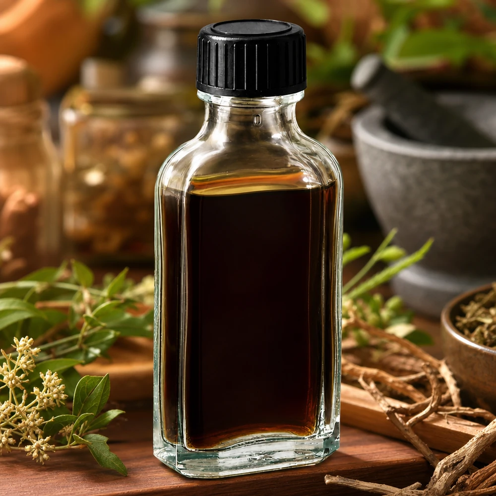 50 ml witte meplatfles met DIN 22 monding, inclusief schroefsluiting DIN 22 zwart van EPE Glazen fles van 50 ml met een vlakke bodem en een lekvrije schroefdop voor natuurlijke producten