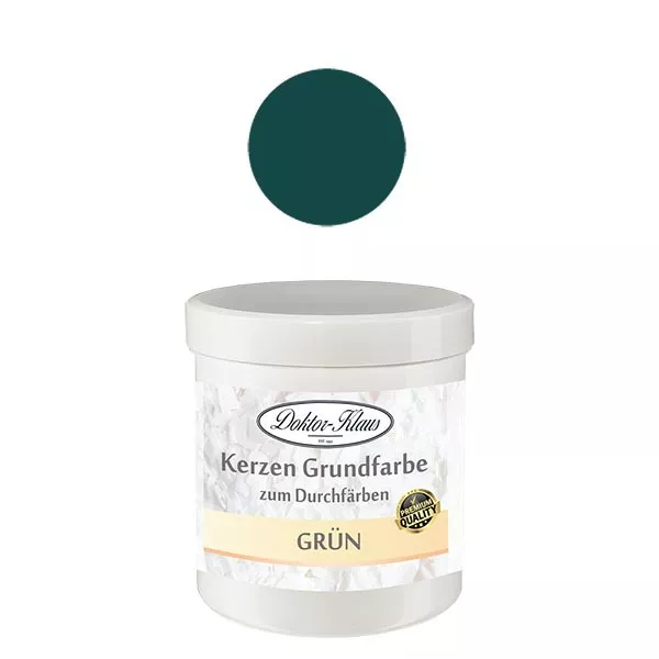 Doktor-Klaus kaarsenbasiskleur groene, 7 g, in pot